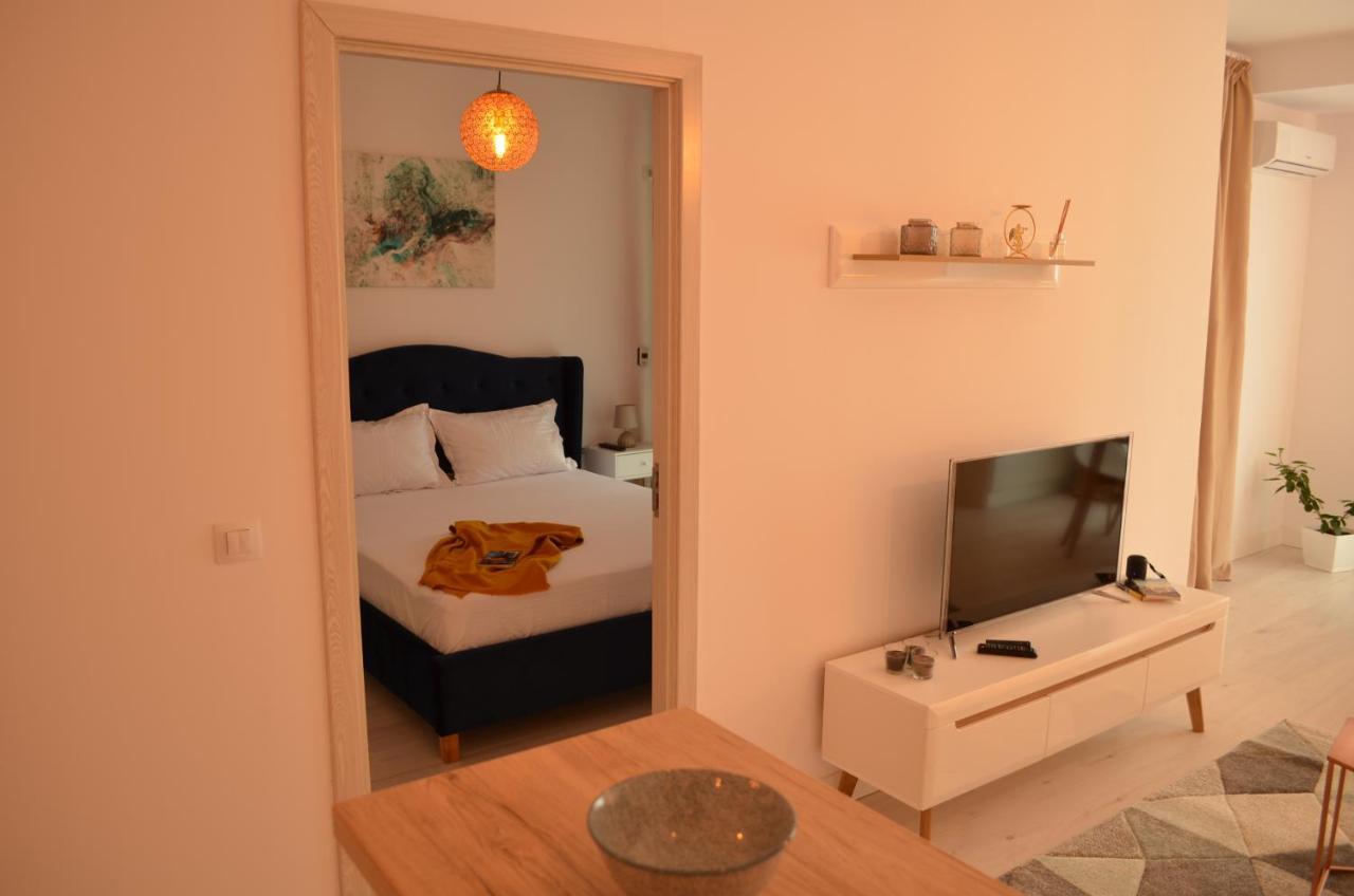 Aba'S Apart Onix Blue Mamaia Nord Năvodari Exteriör bild