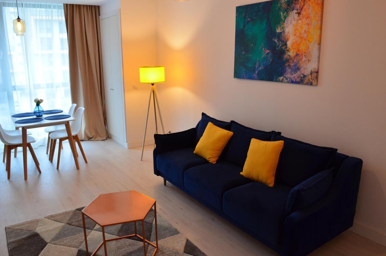 Aba'S Apart Onix Blue Mamaia Nord Năvodari Exteriör bild