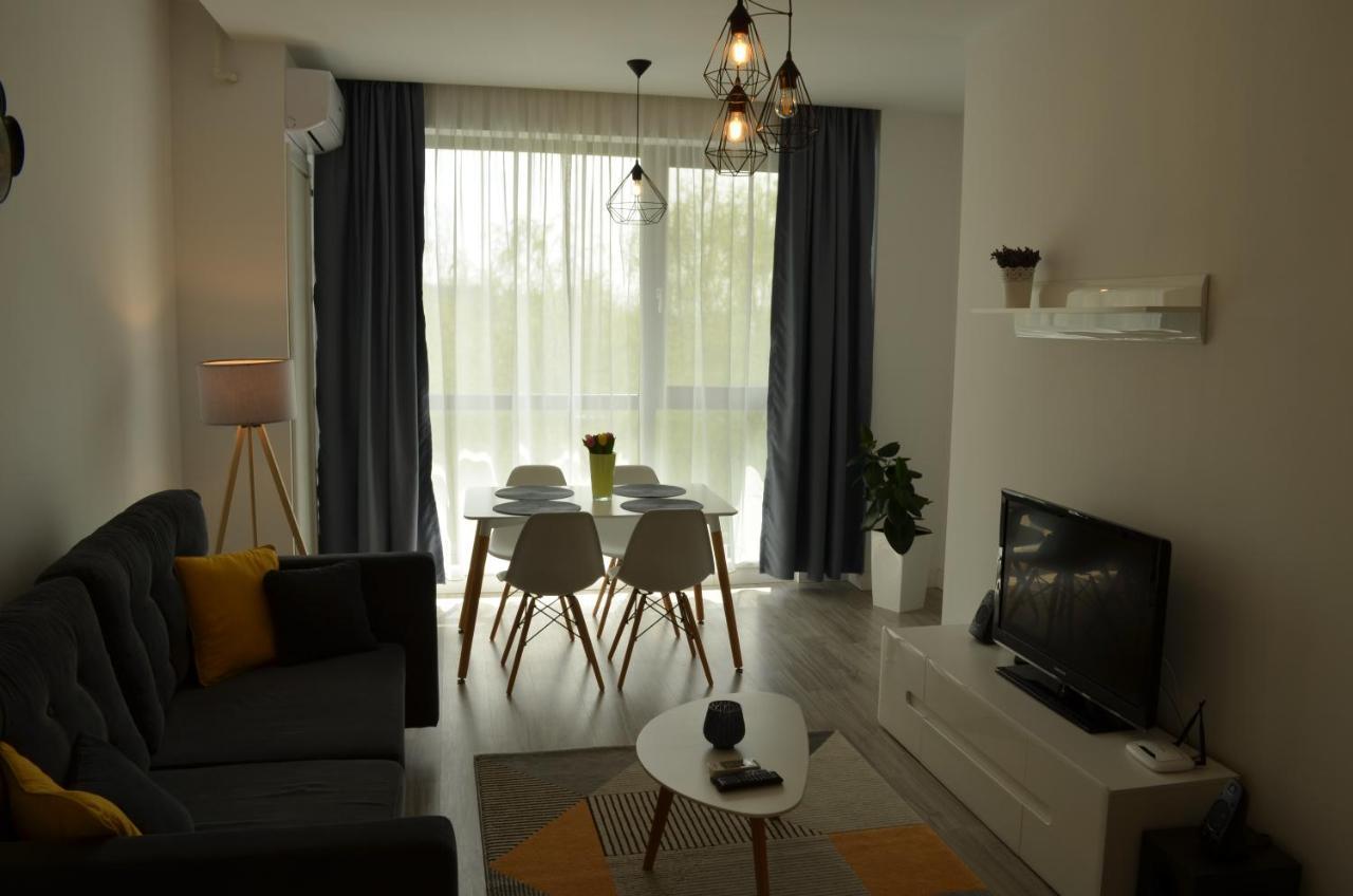 Aba'S Apart Onix Blue Mamaia Nord Năvodari Exteriör bild